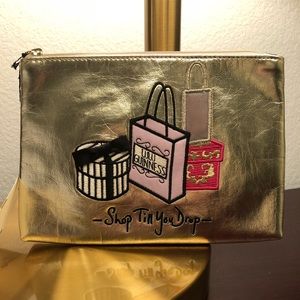 SOLD - Lulu Guinness NWT ‘Shop Till You Drop’ Pouch